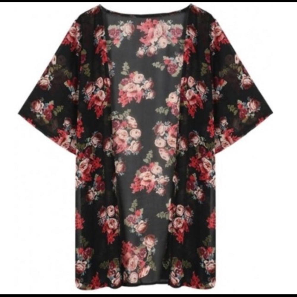 🌟HP 🌟 Floral Kimono - Picture 2 of 2
